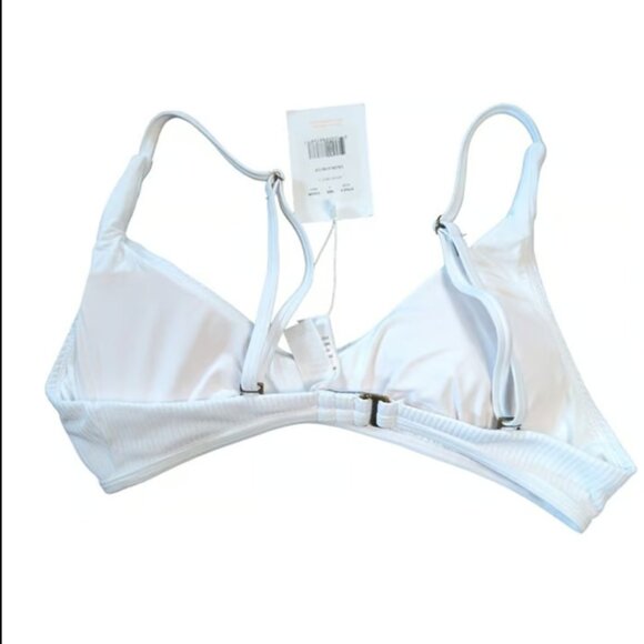 Andie Swim The Valencia Rib Top White Size Small - Picture 11 of 11